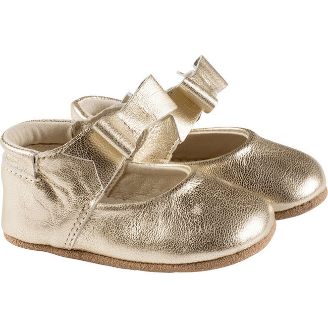 Sofia First Kicks, Gold - Crib Shoes - 1