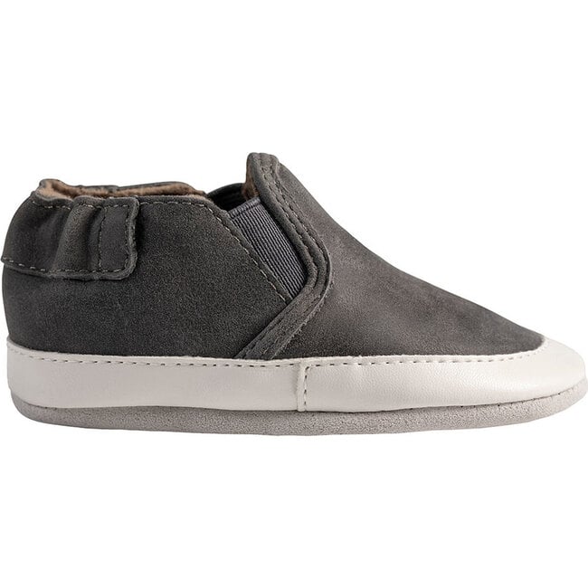 Liam Soft Soles, Charcoal - Sneakers - 3