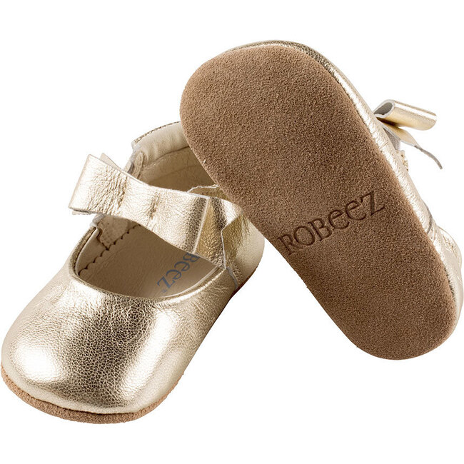 Sofia First Kicks, Gold - Crib Shoes - 5
