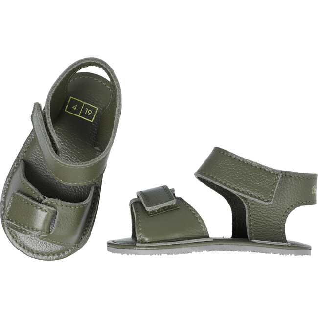 Sporty Velcro Strap Sandals, Cypress