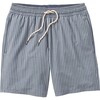 Men's Bayberry Swim Trunk, Dark Denim Stripe - Swim Trunks - 1 - thumbnail