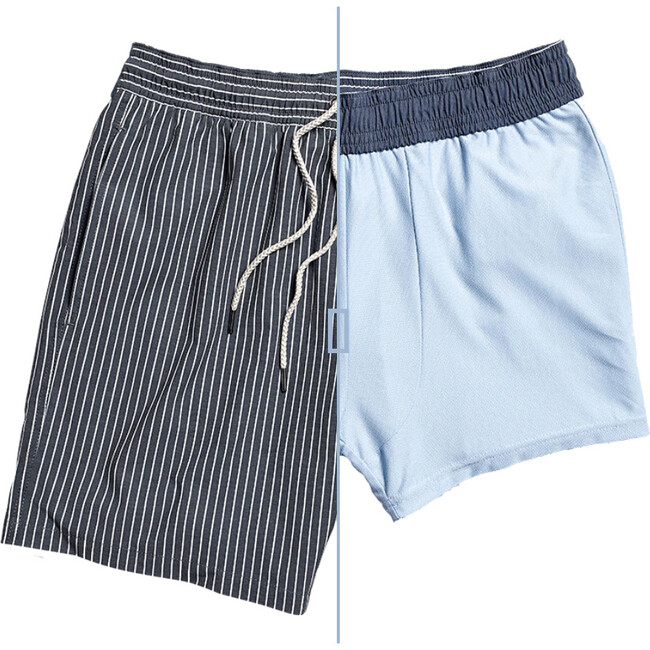 Men's Bayberry Swim Trunk, Blue Waves - Swim Trunks - 5