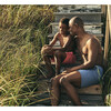 Men's One Short, Blue - Swim Trunks - 3