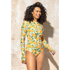Women's Mila Long Sleeve One Piece, L'Orangerie - One Pieces - 2