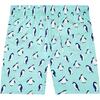 Men's Penguin Swim Trunk,  Soft Blue - Swim Trunks - 2