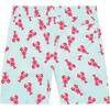 Men's Lobster Swim Trunk,  Light Blue & Berry - Swim Trunks - 2