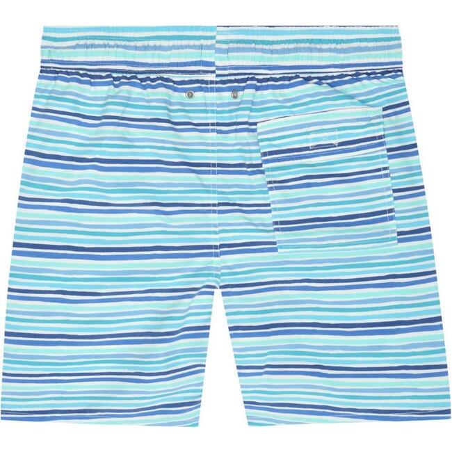 Men's Stripe Swim Trunk,  Ocean