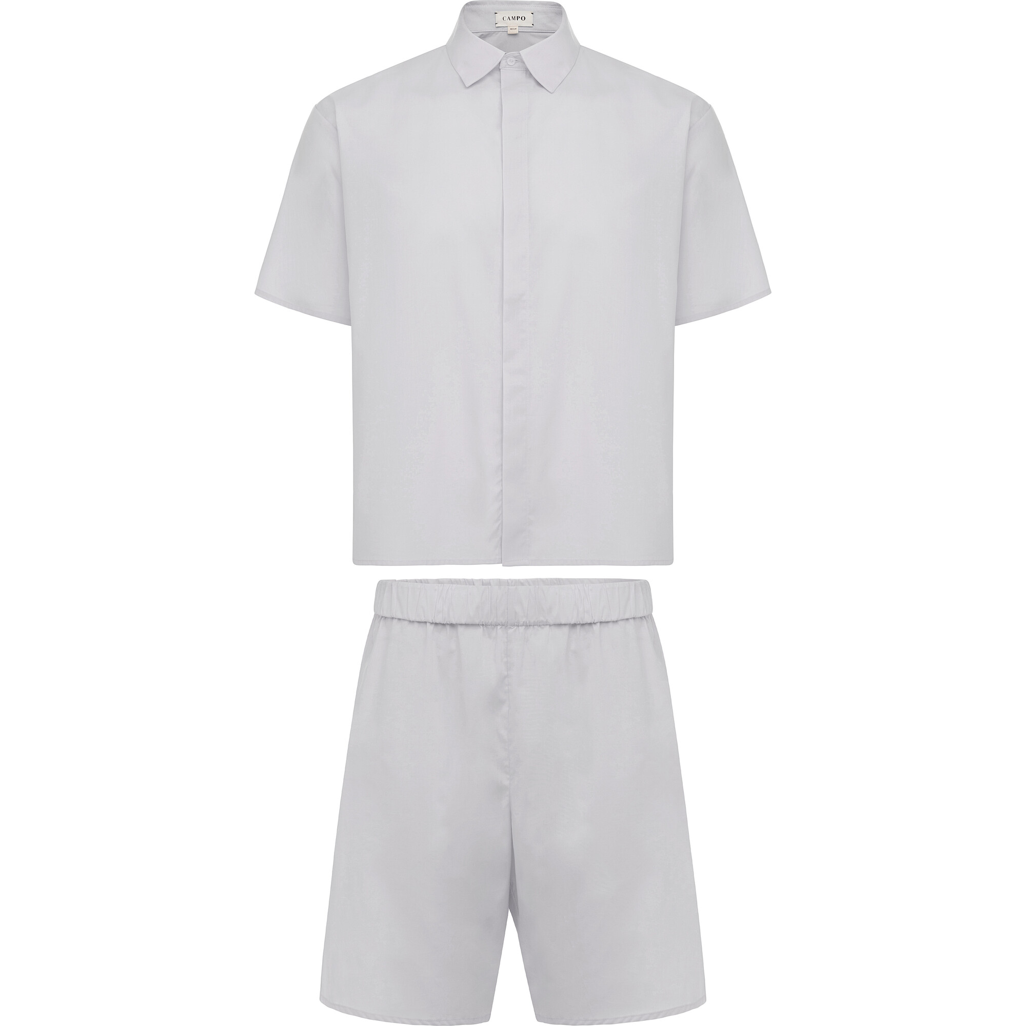 Men's Nelson Pajama Set, Lunar Rock - Pajamas - 1