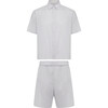 Men's Nelson Pajama Set, Lunar Rock - Pajamas - 1 - thumbnail