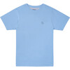 Men's T-Shirt, Chambray Blue - Tees - 1 - thumbnail