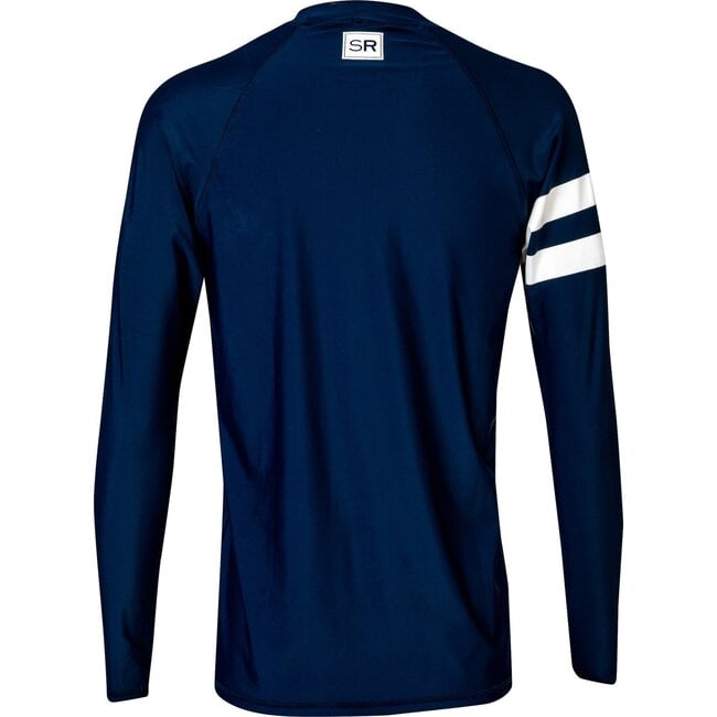 Men's Navy Long Sleeve Rash Top - Rash Guards - 2