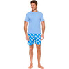 Men's T-Shirt, Chambray Blue - Tees - 2