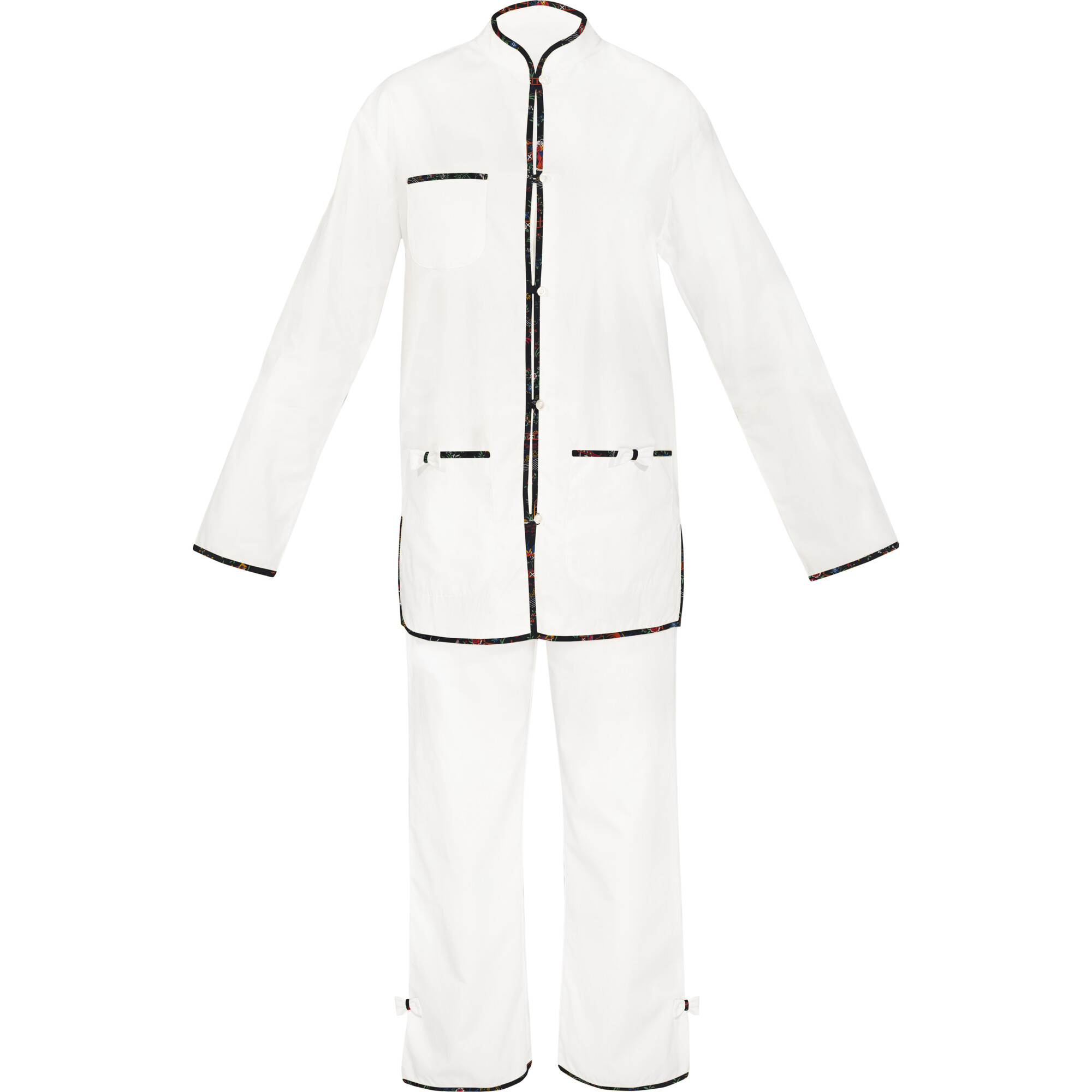 Women's Rose Pajama Set, Liberty of London Peony Pavilion - Pajamas - 1