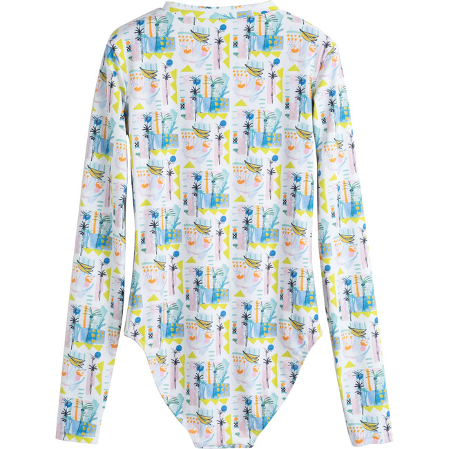 *Exclusive* Women's Mila Long Sleeve One Piece, Sol Fruit - One Pieces - 3