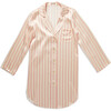 Women's Jillian Night Shirt, Petal & Cream - Pajamas - 1 - thumbnail
