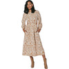 Women's Gracey Midi Dress, Autumn - Dresses - 1 - thumbnail