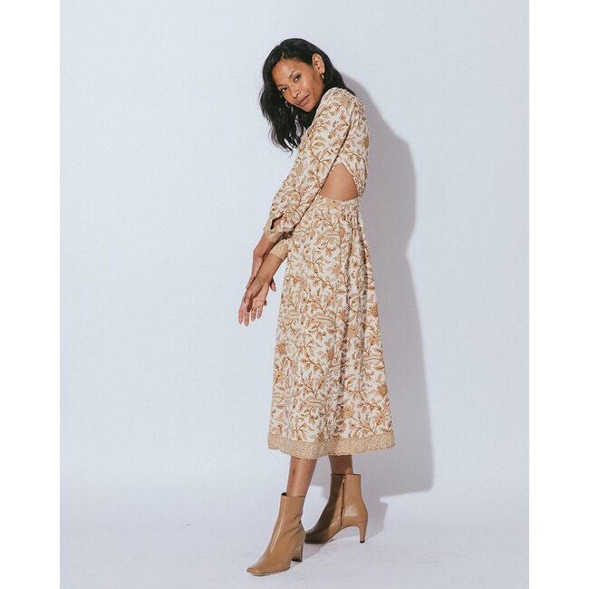 Women's Gracey Midi Dress, Autumn - Dresses - 4