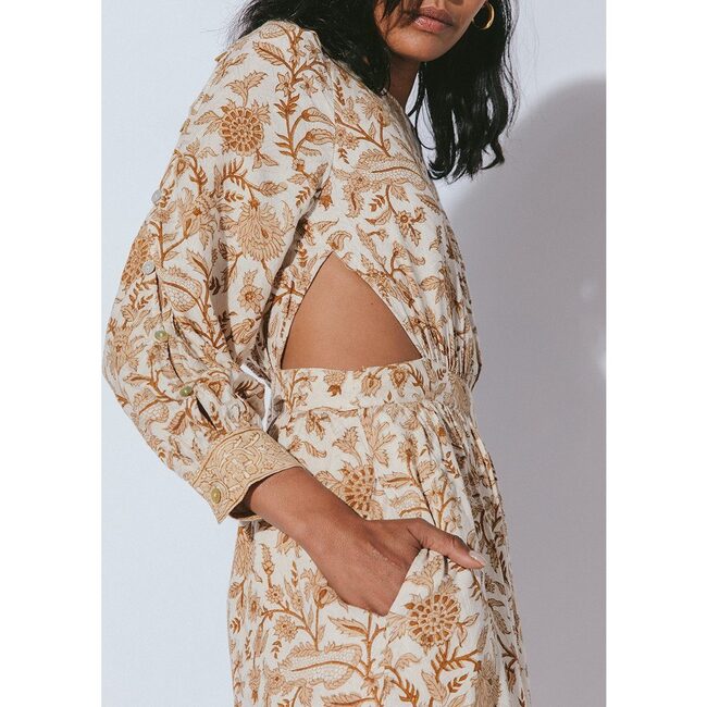 Women's Gracey Midi Dress, Autumn - Dresses - 5