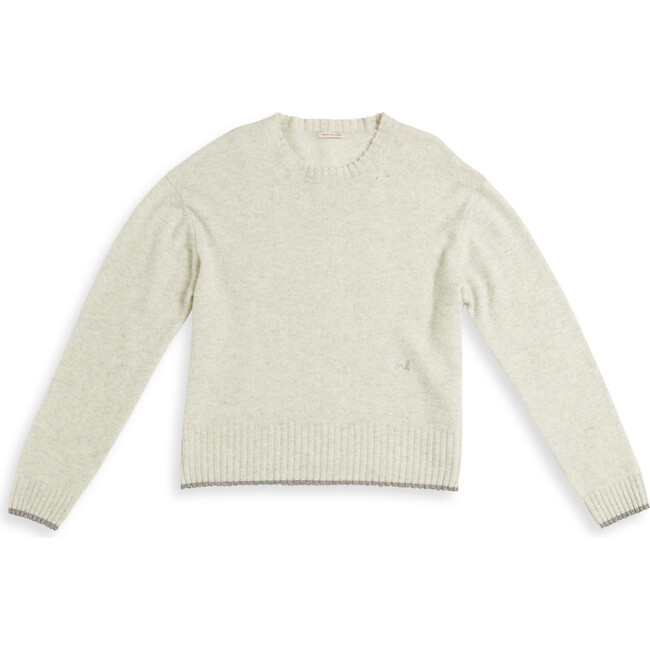 Women's Charlee Sweater, Pale Grey