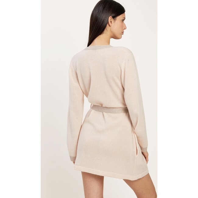 Women's Bella Robe, Vanilla - Robes - 3