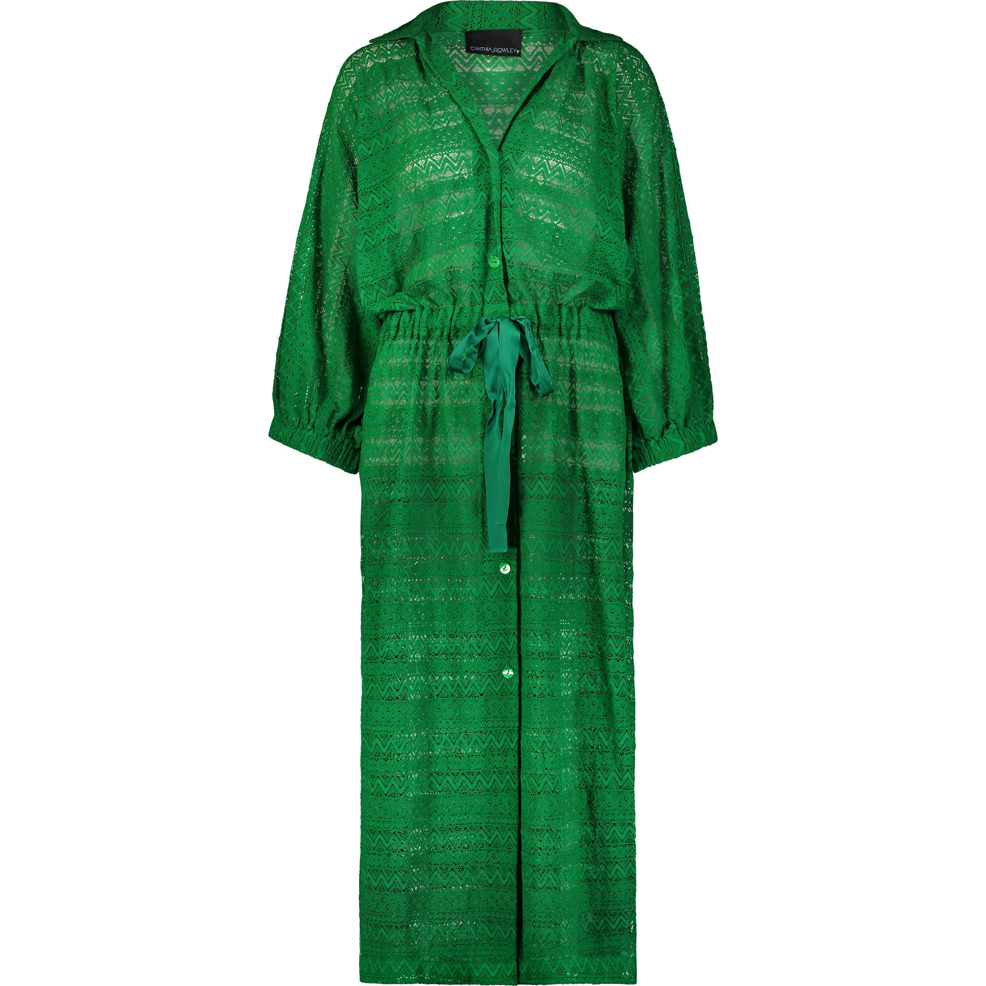 chinese dress ladies Cynthia Rowley Garden of Eden Dress (US, Alpha, Medium, Regular, Regular,  GRNFL) Green at Amazon Women's Clothing store