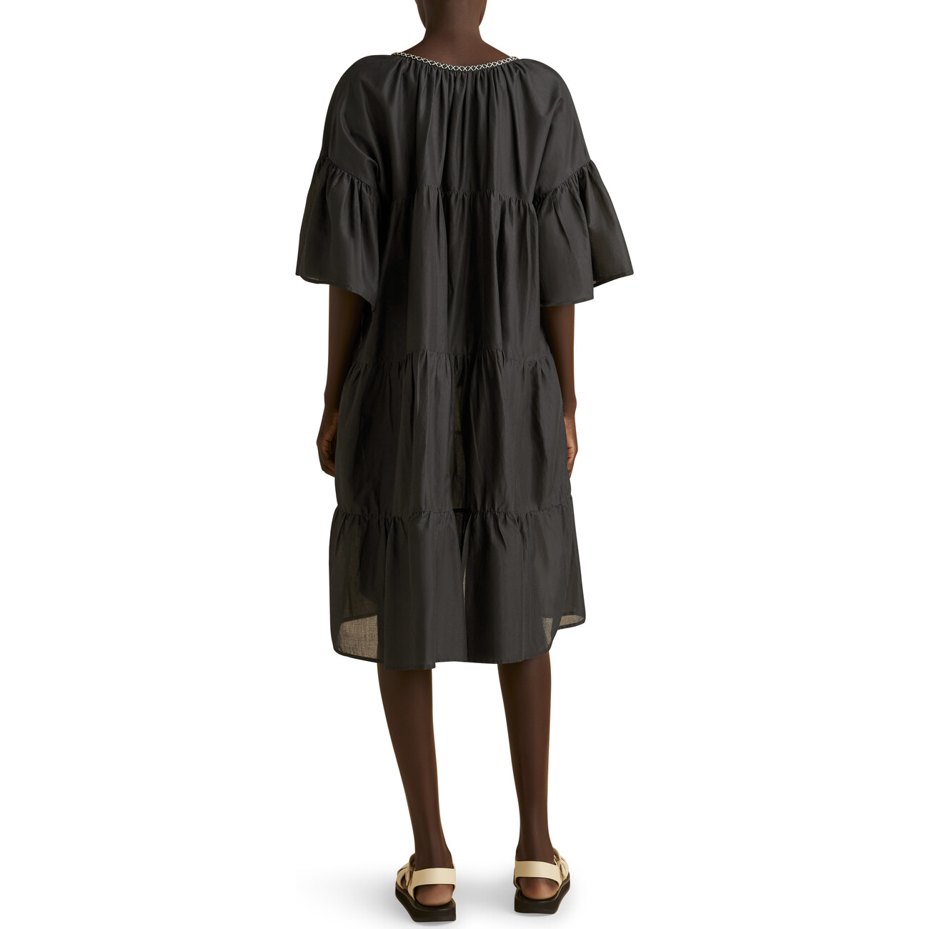Merlette マーレット Eemnes Dress Merlette Eemnes Print Mini Dress – White Chocolate Couture