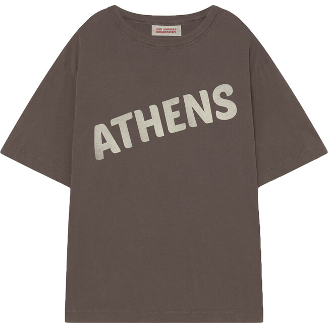 Rooster Oversize T-Shirt Deep, Brown Athens - T-Shirts - 1