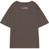 Rooster Oversize T-Shirt Deep, Brown Athens - T-Shirts - 3