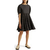 Women's Sering Dress, Black - Dresses - 1 - thumbnail