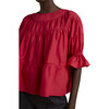Women's Sol Blouse, Berry - Blouses - 2