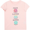 Up and Atom Tee, Pink - T-Shirts - 1 - thumbnail