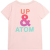 Up and Atom Tee, Pink - Tees - 2