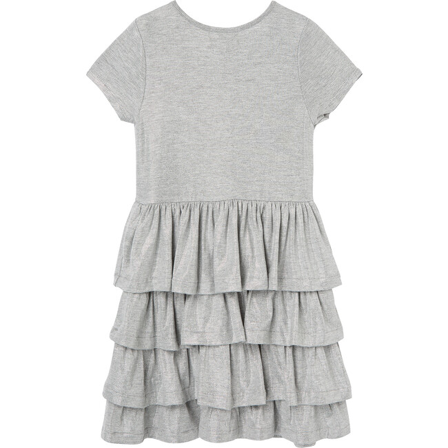 Shimmer Dress, Grey - Dresses - 2