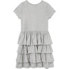 Shimmer Dress, Grey - Dresses - 2