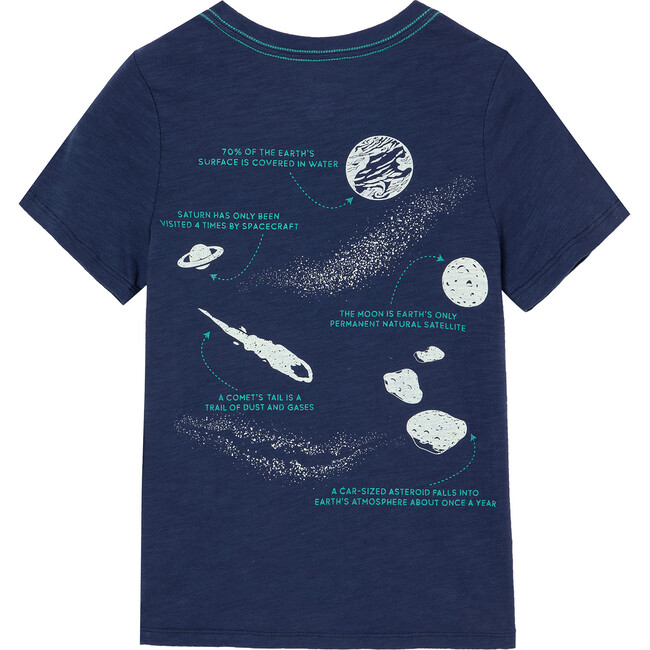 I Need Space Tee, Navy - T-Shirts - 2