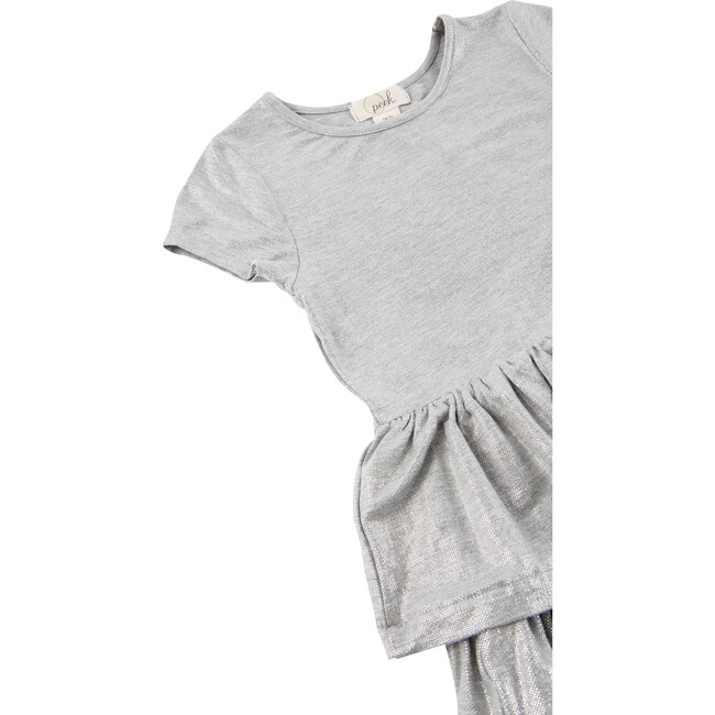 Shimmer Dress, Grey - Dresses - 3