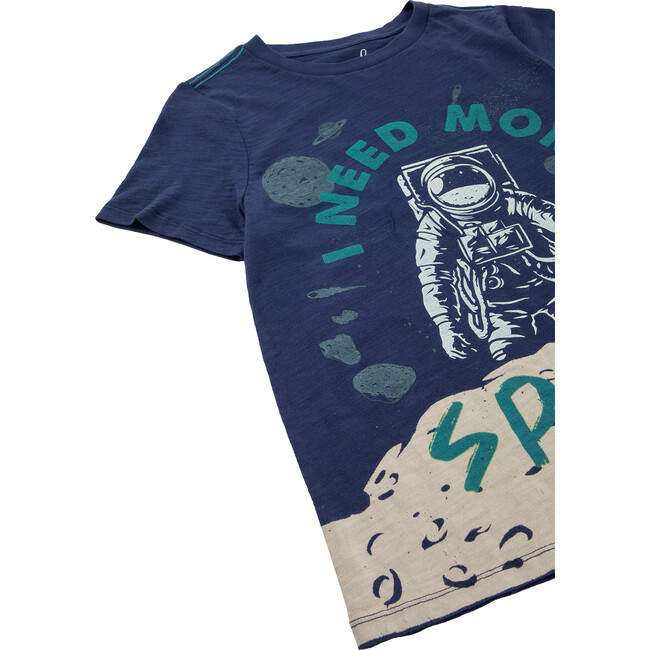 I Need Space Tee, Navy - T-Shirts - 3
