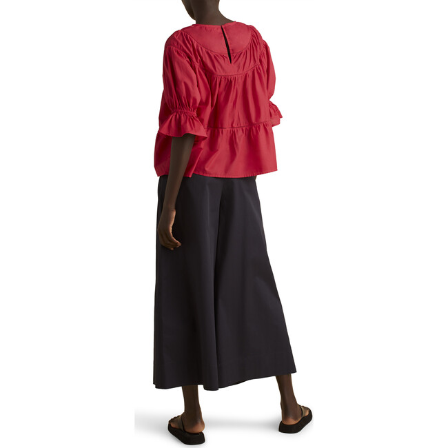 Women's Sol Blouse, Berry - Blouses - 4