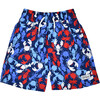 Wesley Swim Trunks with Mesh Liner, Lobster Party - Swim Trunks - 1 - thumbnail