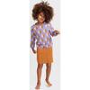 Double Raglan Sweater Lilac With Dots, Purple - Sweaters - 2