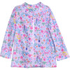 Zip Front Swim Jacket, Mermaid Lagoon - Rash Guards - 1 - thumbnail