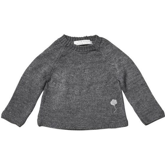 The Neel Sweater in Alpaca, Cumulus Grey - Sweaters - 1