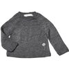 The Neel Sweater in Alpaca, Cumulus Grey - Sweaters - 2 - thumbnail