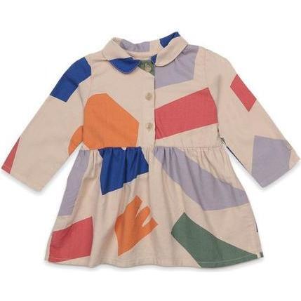 Shadows Princess Dress, Taupe - Dresses - 1