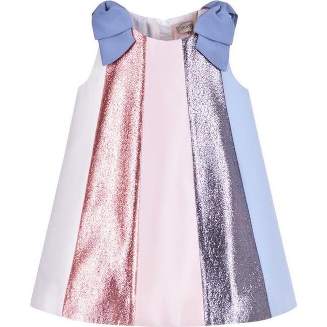 Rainbow Trapeze Dress & Bloomers, Multi - Dresses - 1