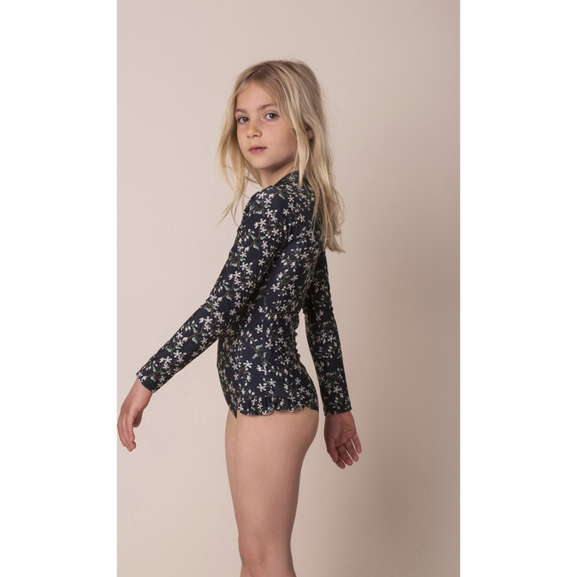 Janice Swimsuit, Deep Well Blue - Rash Guards - 3