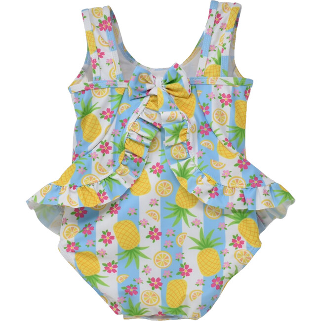 Stella Infant Ruffle Swimsuit, Pineapple Passion - One Pieces - 2