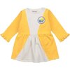 Lucky Star Baby Dress, Yellow - Dresses - 1 - thumbnail
