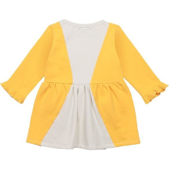 Lucky Star Baby Dress, Yellow - Dresses - 2