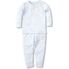 Toddler Pajama Set, Blue - Pajamas - 1 - thumbnail